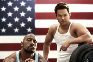 Marky Mark did NOT want me to write my essay. His biceps told me so.